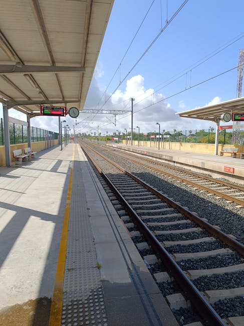 Vernazza train station platform