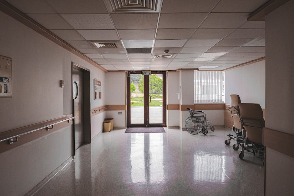 La Spezia hospital entrance