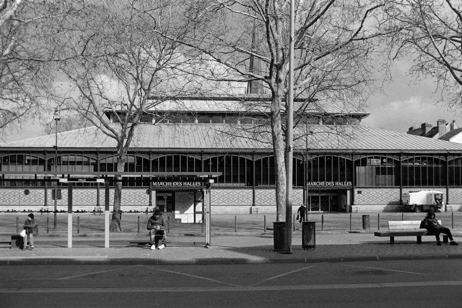 Bancarelle del Marché des Enfants Rouges a Parigi