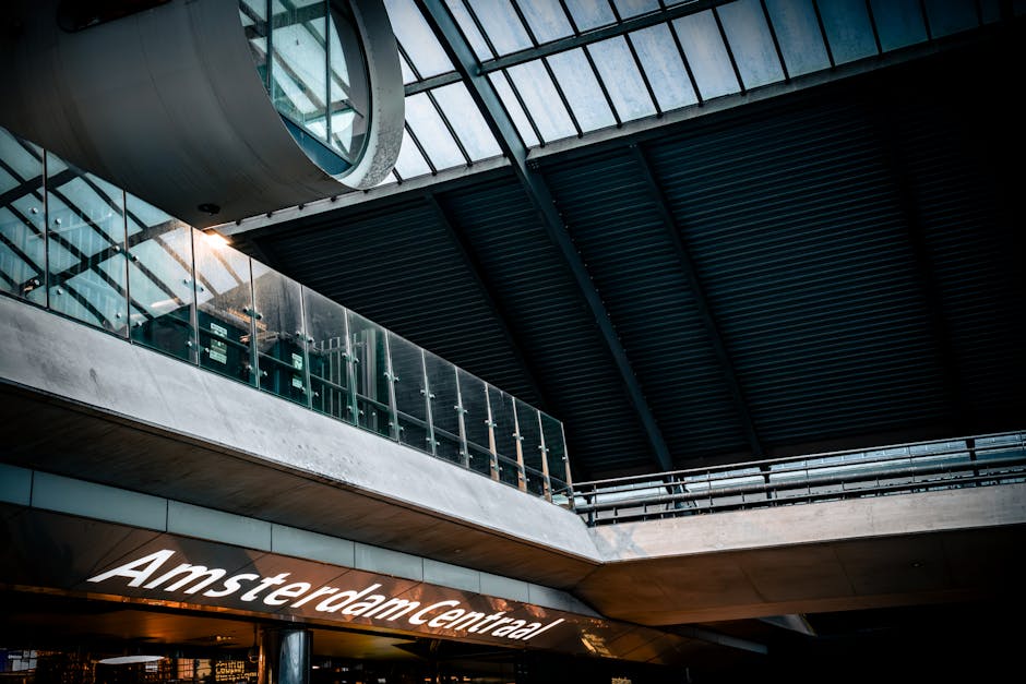 Lobby van DoubleTree by Hilton bij Centraal Station