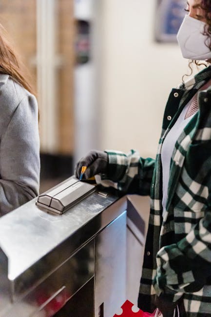 Oyster Card Bezahlung an einem Drehkreuz