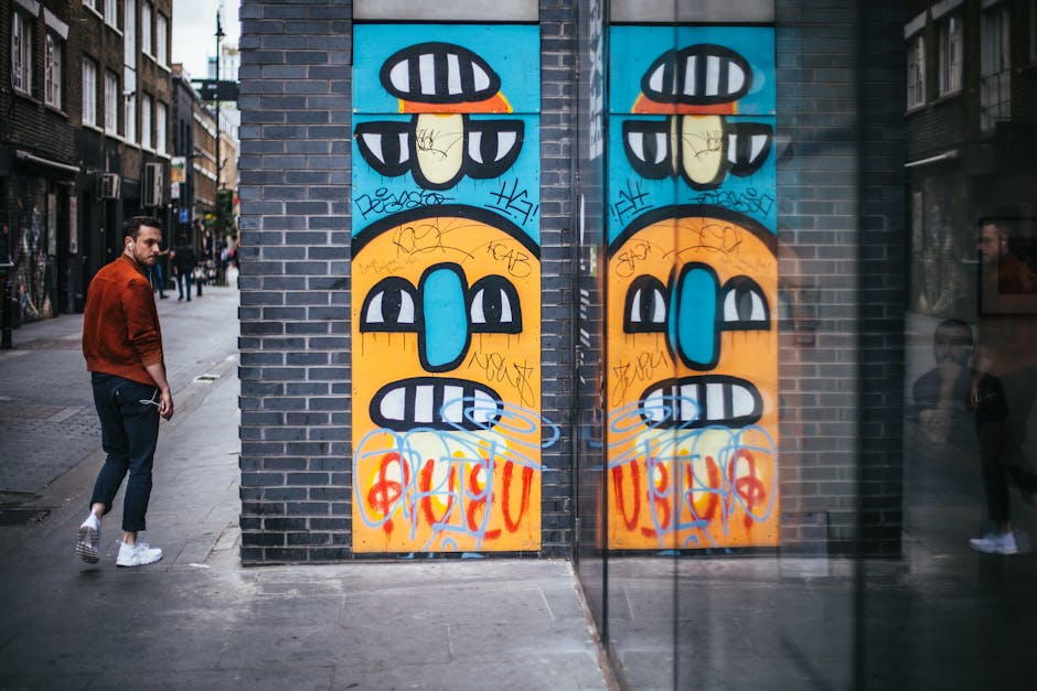 Streetart in Shoreditch und Brick Lane