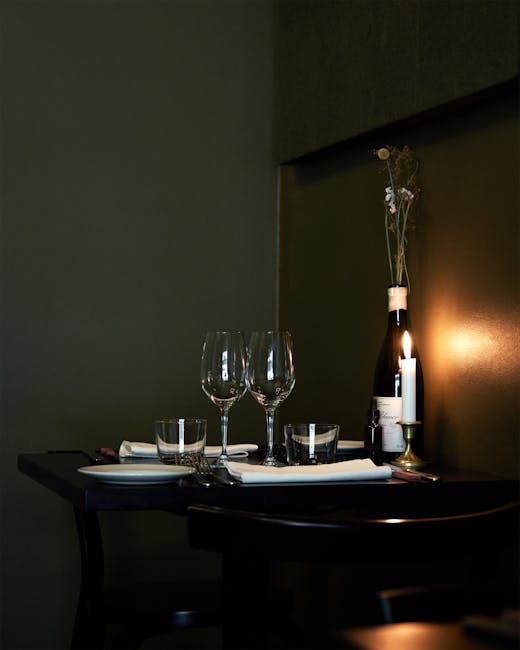 Elegant interieur van Horváth fine dining