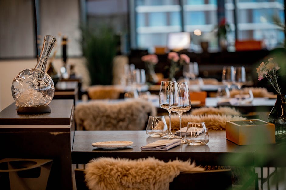 Interieur van Lucky Leek, fijnproevers vegan restaurant