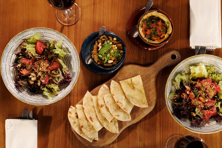 Mediterrane vegan mezze bij Vegan Restobar
