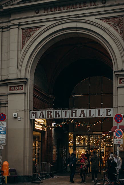 Street Food Stände in der Markthalle Neun