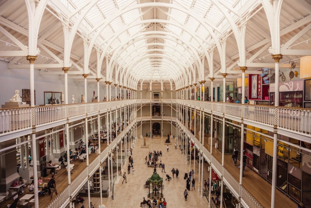 Historische Galerien im National Museum of Scotland