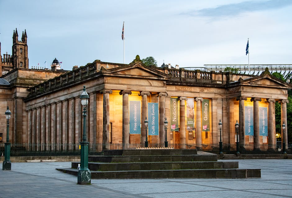 Eingang der Scottish National Gallery of Modern Art