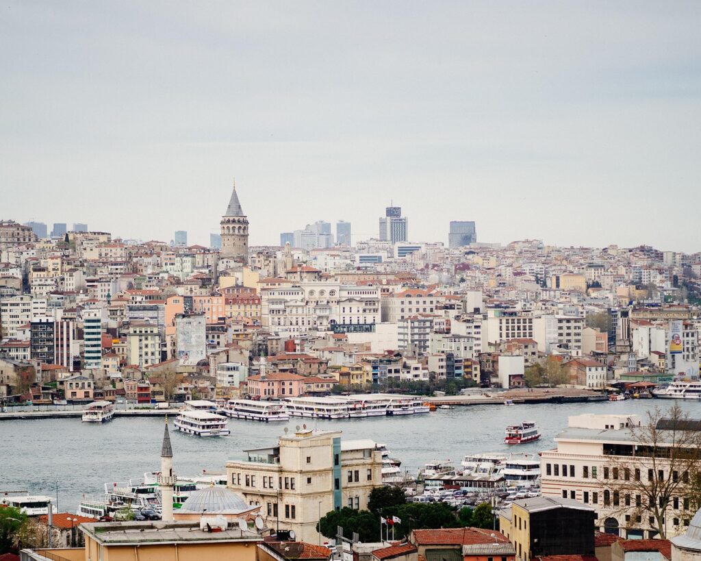 Istanbul Modern museum on the waterfront in Karaköy