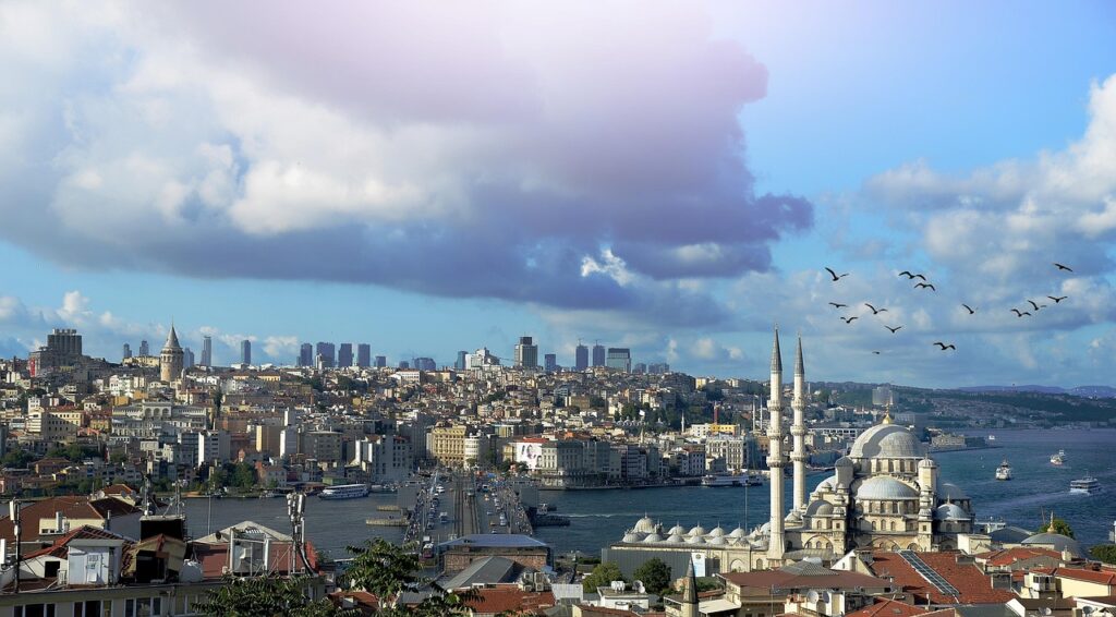 Galata Tower offering panoramic views over Istanbul rooftops