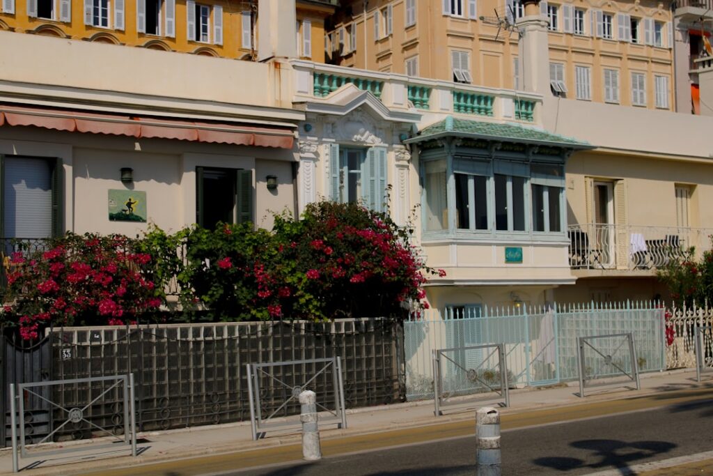 Exterior of the Jean Cocteau museum on the Menton waterfront
