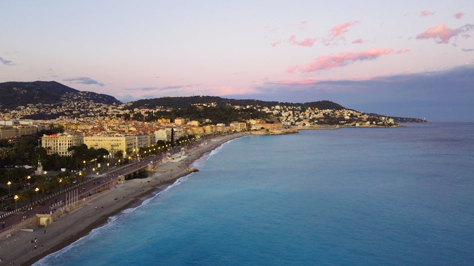 Tramonto dalla terrazza del Le Meridien