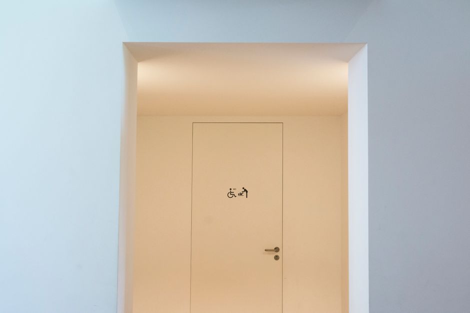 Ingresso accessibile del Musée Matisse a Nizza
