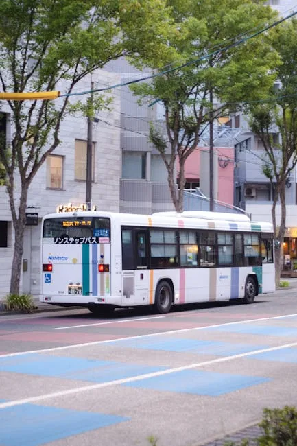 Autobus miejski w Pizie z niską podłogą