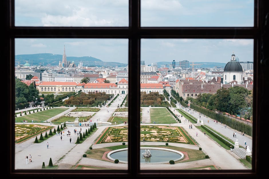 Giardini del Belvedere in primavera