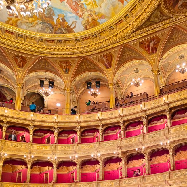 Interior of the Vienna State Opera