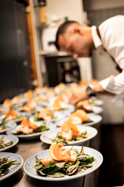 Modern bistro plating seasonal Nordic vegetables