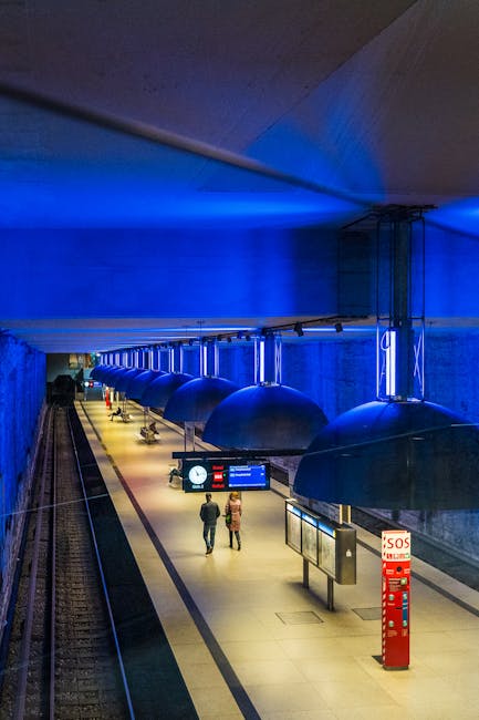 MVV bus platform at Munich central station