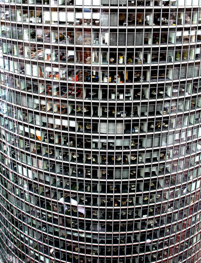 BMW headquarters tower in Munich