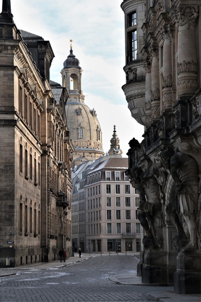Twee torens van de Frauenkirche