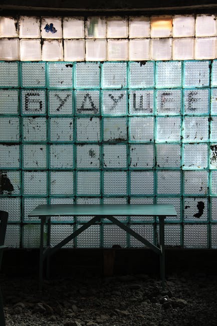 Innenraum einer russischen Kantine im sowjetischen Stil