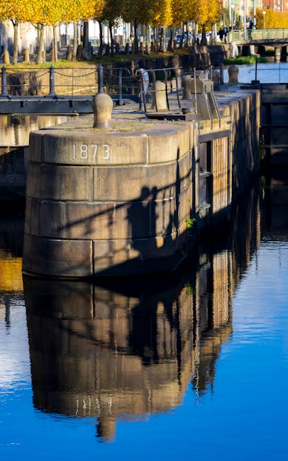 Reflecties op het Grand Canal bij Portobello