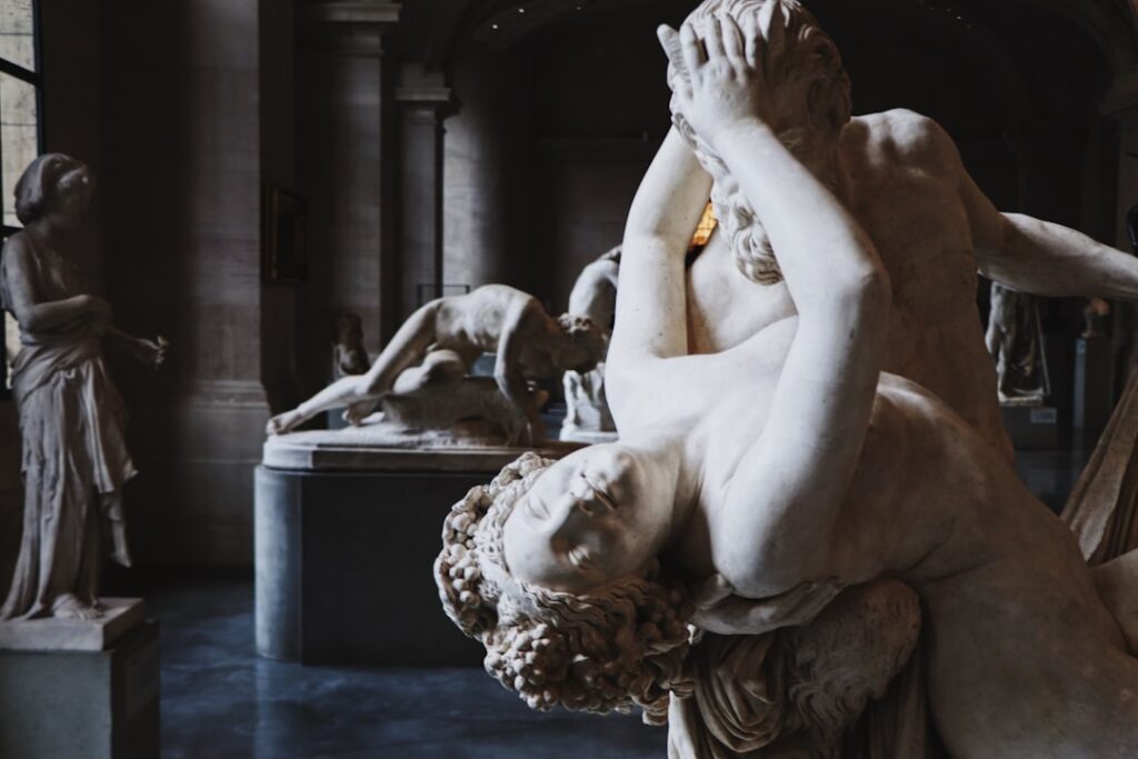 Classical galleries at the Musée des Beaux-Arts