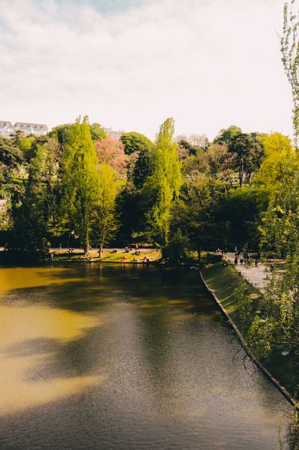 Parc de la Tête d'Or, lago e barche