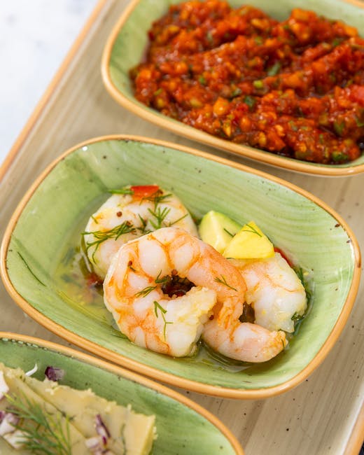 Casa Lola garlic prawns and tapas plates