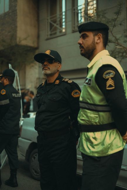 Police officers in Málaga