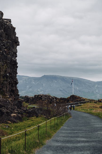 Eingang des Þingvellir Besucherzentrums