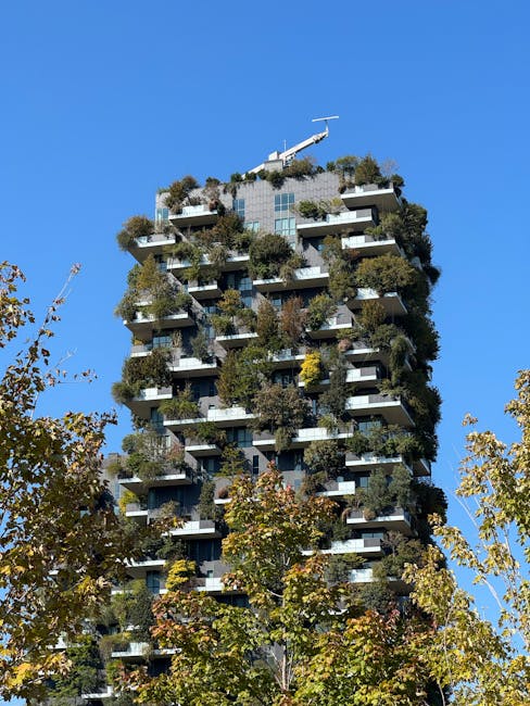 Bosco Verticale: begrünte Wohntürme am Piazza Gae Aulenti