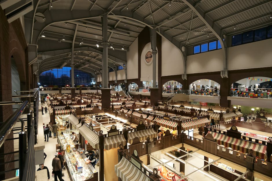 Banchi gastronomici al coperto di Östermalmshallen