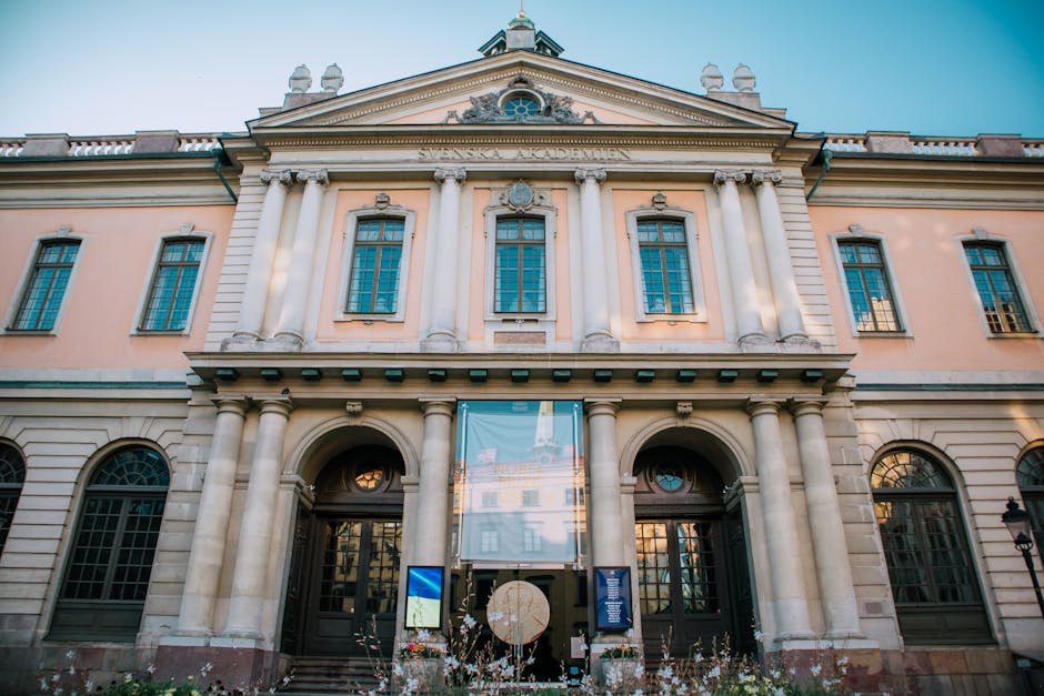 Nobel Prize Museum aan het historische Stortorget-plein in Gamla Stan