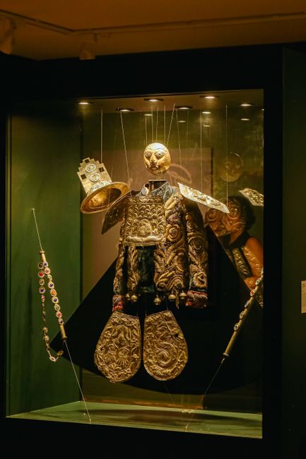 Vikingvoorwerpen en sieraden in het Historiska Museet