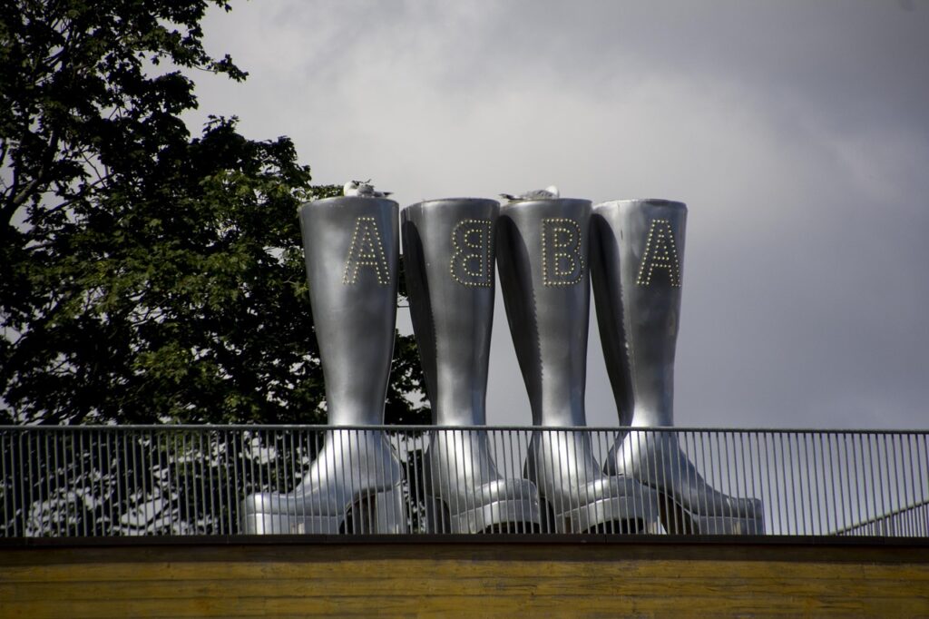 Interaktive Bühne im ABBA Museum