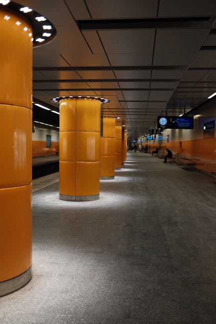 Arlanda Express Zugsteig, moderne Innenansicht