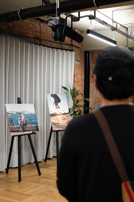 Ausstellung im Fotografiska, Innenraum