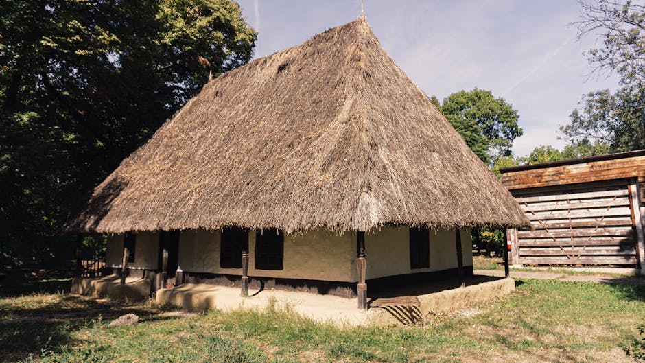 Casa tradizionale esposta nel Village Museum all'aperto