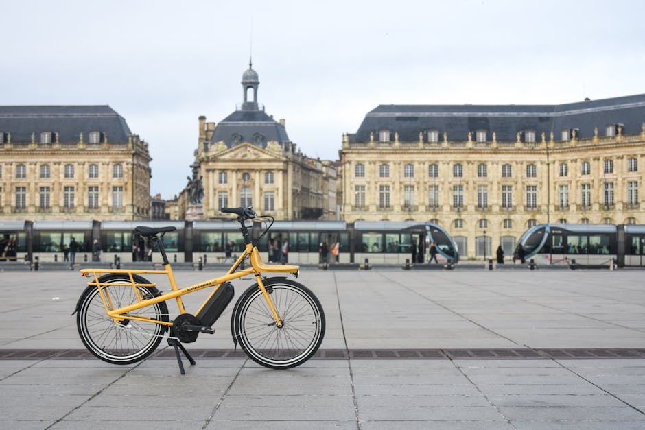 V3-Leihräder an der Place de la Bourse