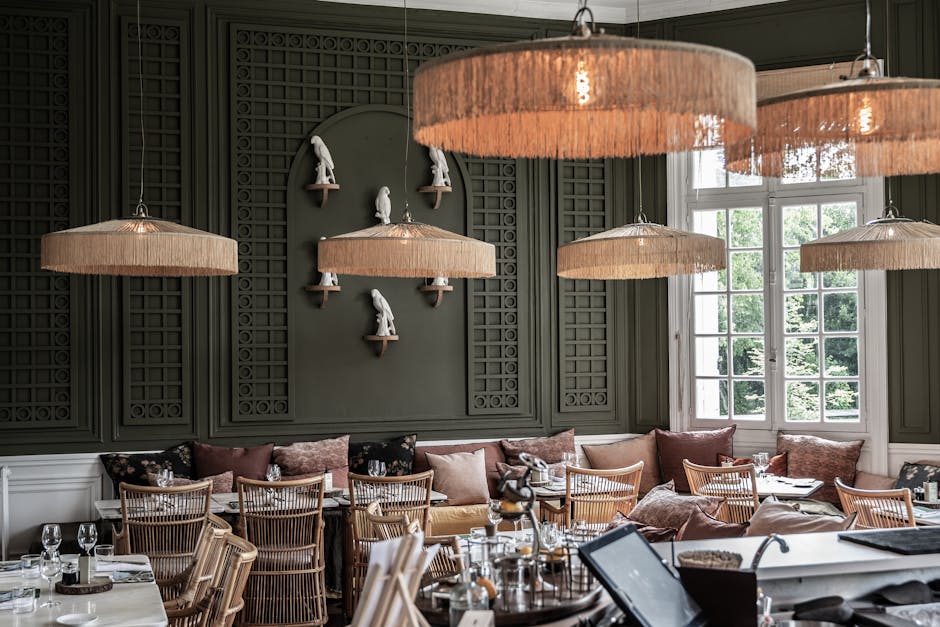 Rustic interior dining at La Tupina