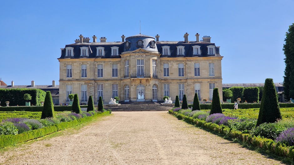 Klassisches Château und Garten von Beychevelle