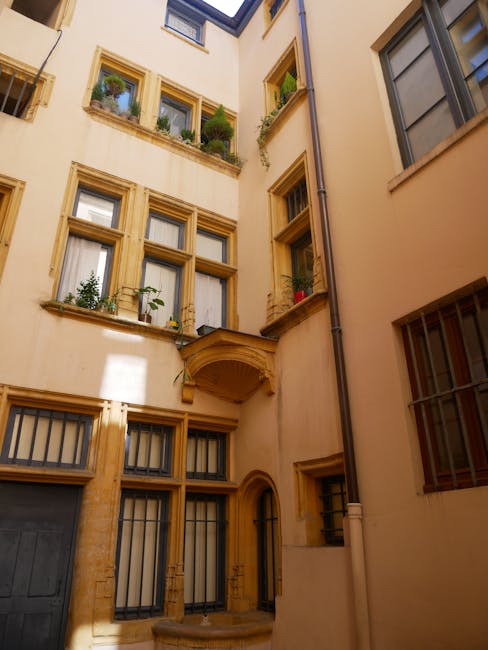 Cortile della Maison Bonaparte ad Ajaccio