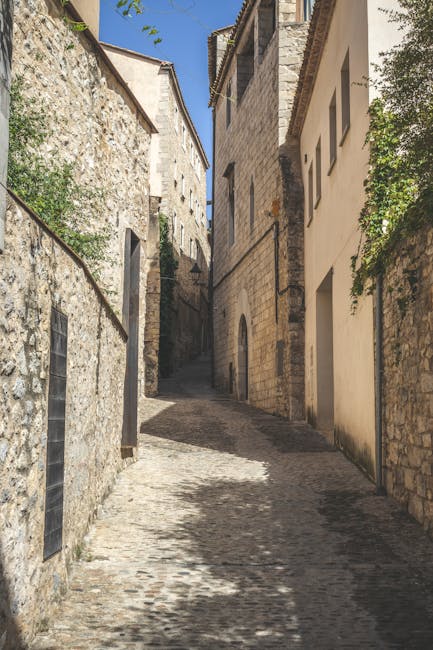 Sartène medieval streets and old town atmosphere