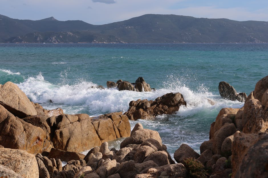Capo di Feno rocky headland near Ajaccio