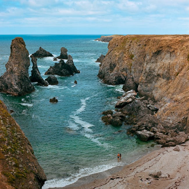 Belle-Île — dramatyczne klify i fale