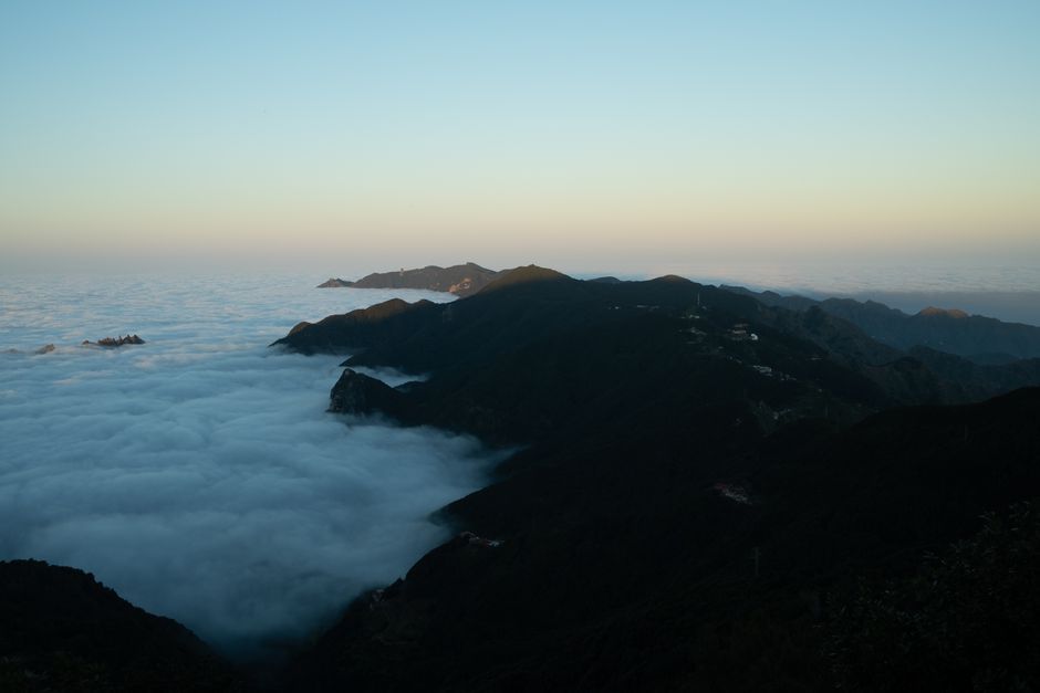 Belvedere di Pico de las Nieves all'alba