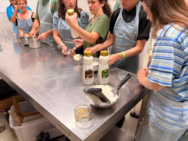 Atelier pizza et gelato