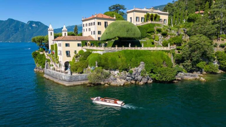 Croisière vers la Villa del Balbianello