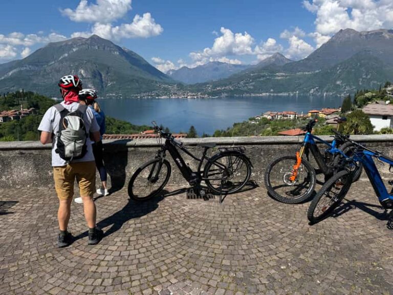 Vélo électrique jusqu'au Castello di Vezio